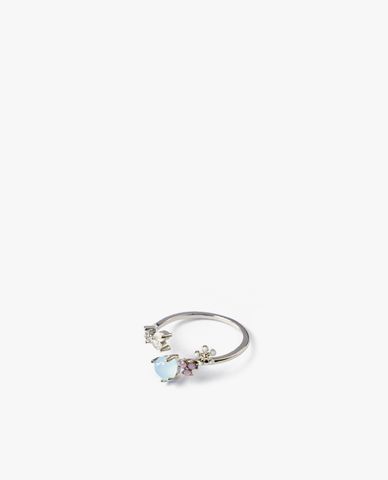  CECI - Nhẫn nữ dạng hở đính đá sang trọng 