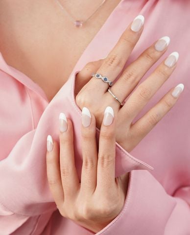  CECI - Nhẫn nữ bản nhỏ đính đá thời trang 