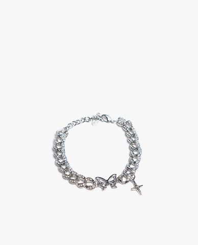  CECI - Vòng đeo tay nữ chuỗi xích đính đá thời trang 