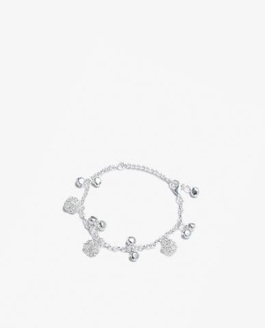  CECI - Vòng đeo tay nữ chuỗi xích phối hình quả cầu xoắn độc đáo 