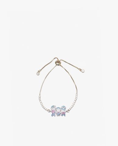  CECI - Vòng đeo tay nữ chuỗi xích đính đá thời trang 