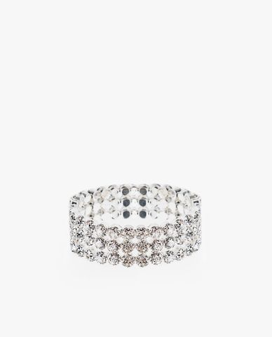  CECI - Vòng đeo tay nữ bản to đính đá sang trọng 