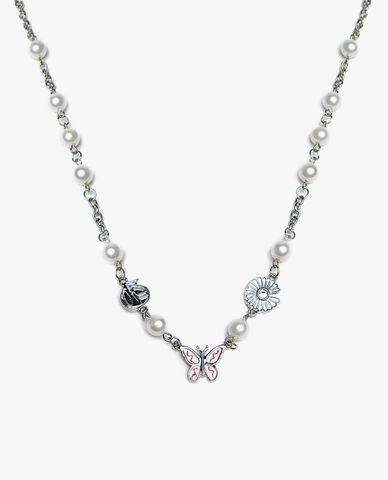  CECI - Dây chuyền nữ phối ngọc trai sang trọng 