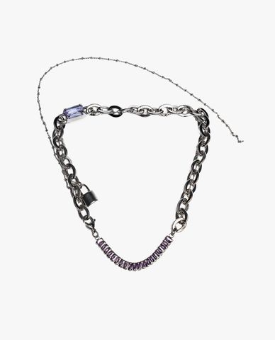  CECI - Dây chuyền nữ kim loại dạng chuỗi xích cá tính 