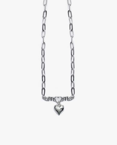  CECI - Vòng cổ nữ mắt xích mặt trái tim 