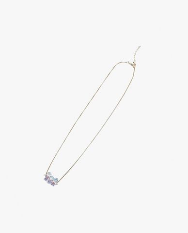  CECI - Vòng cổ nữ chuỗi nhỏ mặt đính đá thời trang 