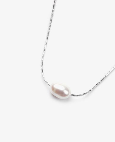  CECI - Vòng cổ nữ sợi mảnh phối mặt ngọc trai sang trọng 