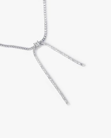  CECI - Vòng cổ nữ dạng chuỗi đá lấp lánh 