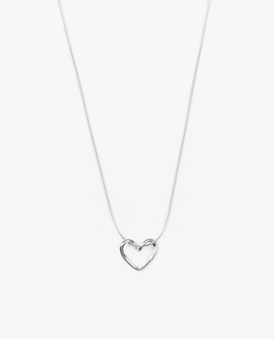  CECI - Vòng cổ nữ sợi mảnh phối mặt trái tim thanh lịch 