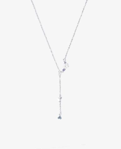  CECI - Vòng cổ nữ chuỗi xích mảnh phối mặt dây dài 