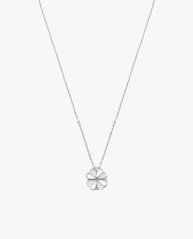  CECI - Vòng cổ nữ chuỗi xích nhỏ phối mặt hình trái tim 