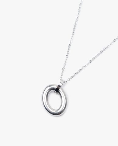  CECI - Vòng cổ nữ mặt khoen tròn cá tính 