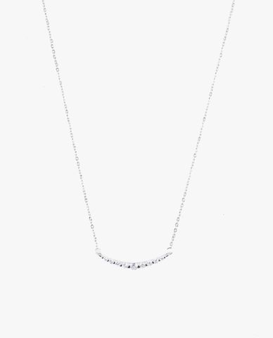  CECI - Vòng cổ nữ mặt hình vòng cung đính đá lấp lánh 