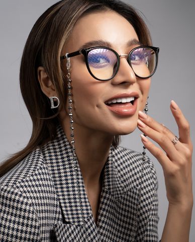  CECI - Dây đeo mắt kính chuỗi xích thời trang 