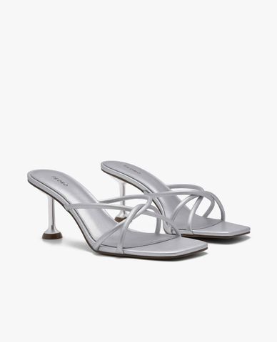  PEDRO - Giày mules cao gót mũi vuông Tindi 