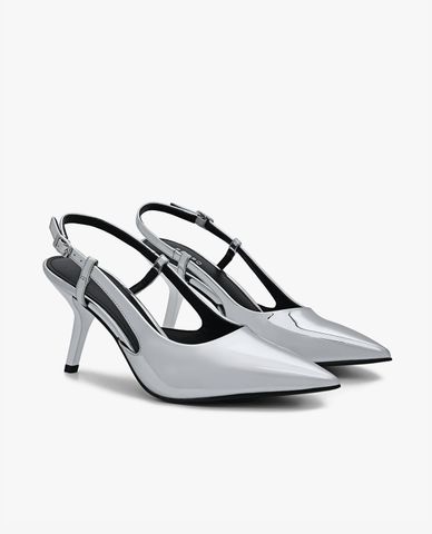  PEDRO - Giày sandals cao gót nữ mũi nhọn Morraine Slingback 