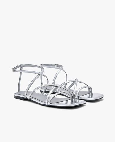  PEDRO - Giày sandals nữ đế thấp quai chéo Pallas 