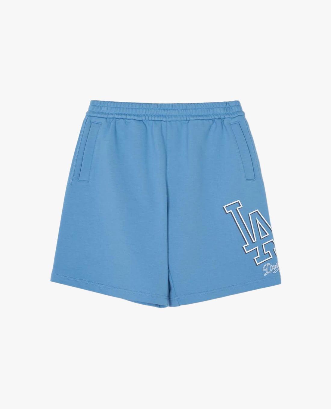 MLB - Quần shorts unisex ống rộng lưng thun Basic Megalogo