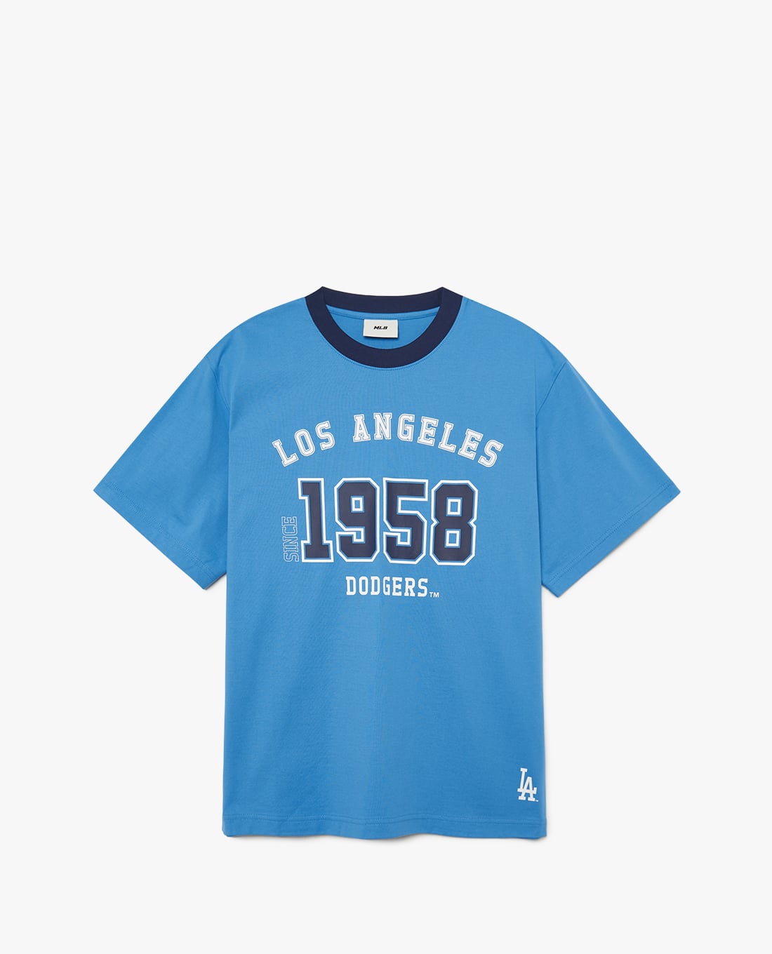 MLB - Áo thun unisex cổ tròn tay ngắn Varsity Number Overfit