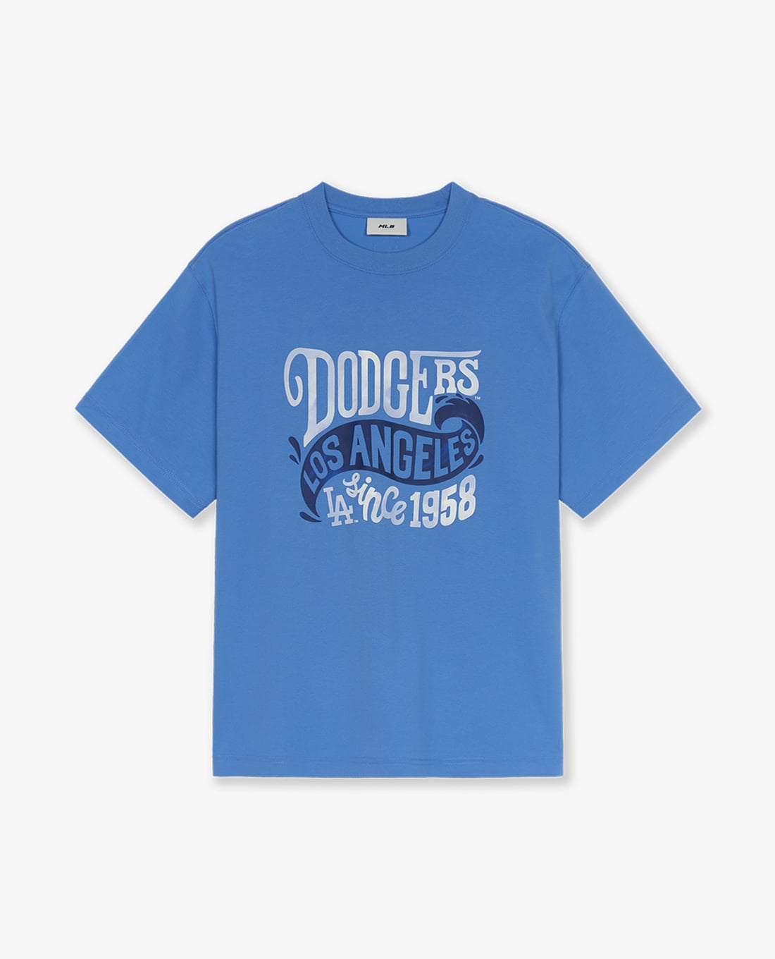 MLB - Áo thun unisex tay ngắn Summer Letter Graphic