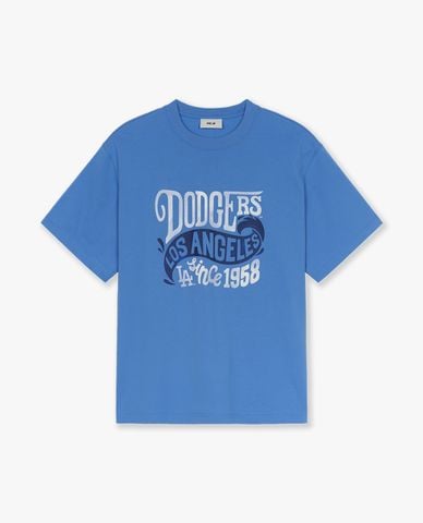  MLB - Áo thun unisex tay ngắn Summer Letter Graphic 