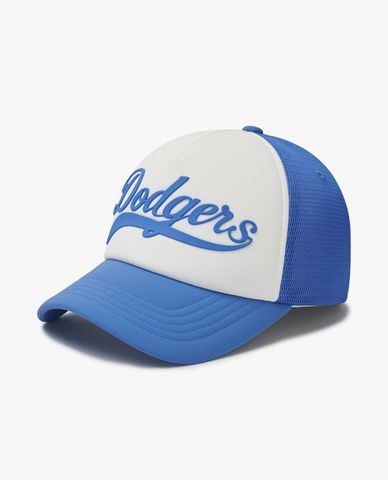  MLB - Nón bóng chày unisex phối lưới Varsity Basic Curious Lettering 