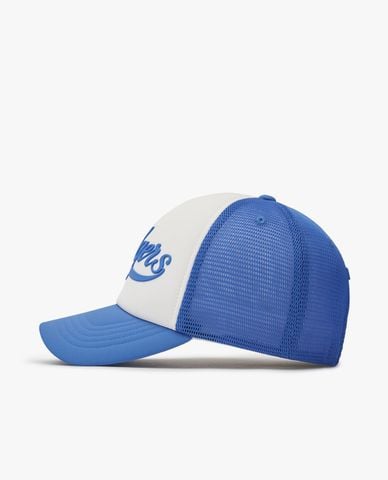  MLB - Nón bóng chày unisex phối lưới Varsity Basic Curious Lettering 
