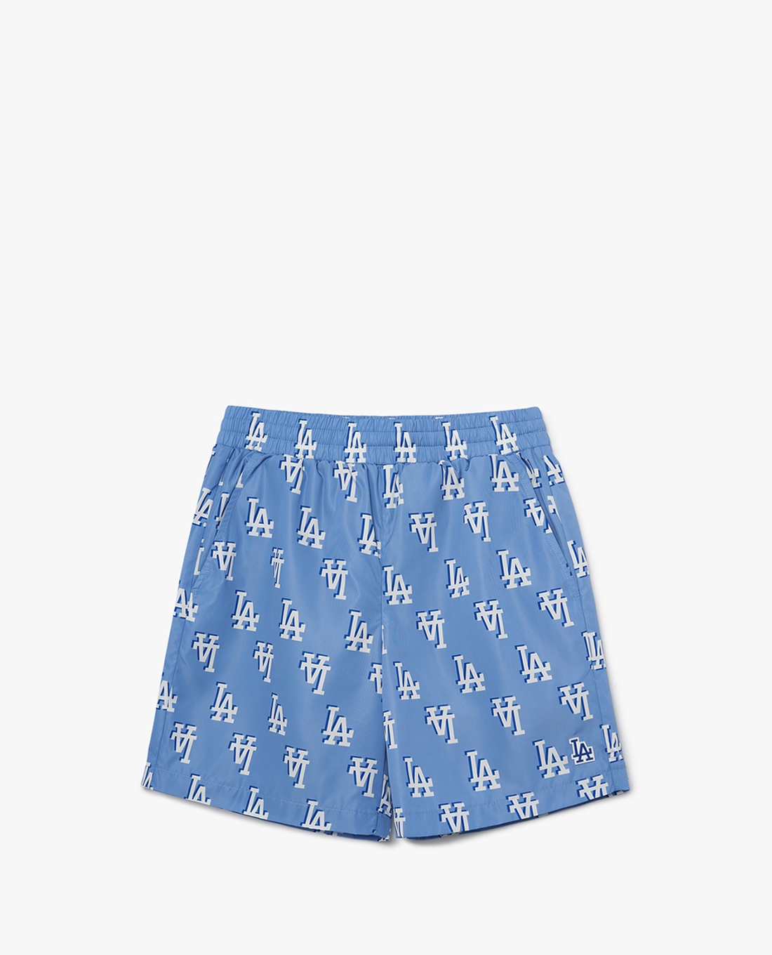 MLB - Quần shorts unisex ống rộng lưng thun Classic Monogram
