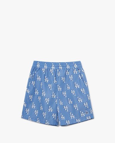 MLB - Quần shorts unisex ống rộng lưng thun Classic Monogram 