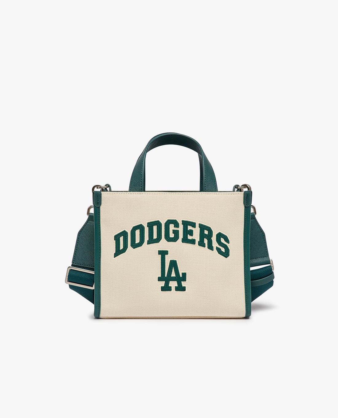 MLB - Túi tote nữ phom chữ nhật Varsity Canvas Mini