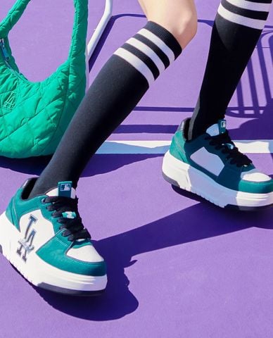  MLB - Giày sneakers unisex cổ thấp Chunky Liner Basic SD 
