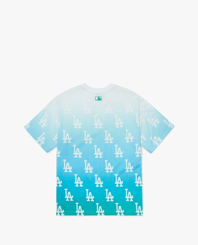 MLB - Áo thun tay ngắn cổ tròn Gradation Monogram Overfit 