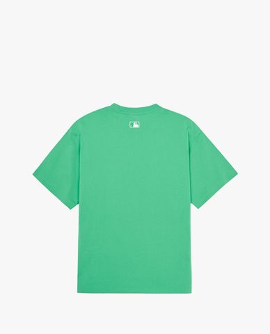  MLB - Áo thun unisex cổ tròn tay ngắn New Year Dragon Overfit 