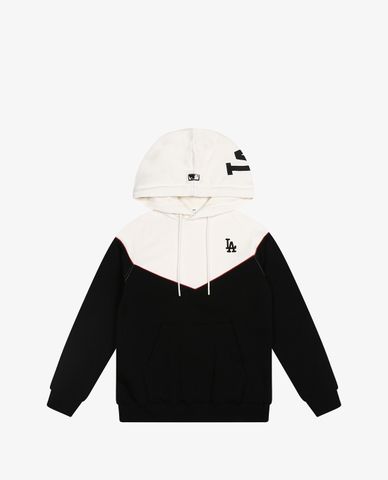  MLB - Áo hoodie tay dài phối mũ trùm Topgol 