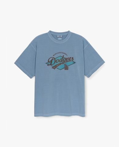  MLB - Áo thun unisex cổ tròn tay ngắn Varsity Vintage 