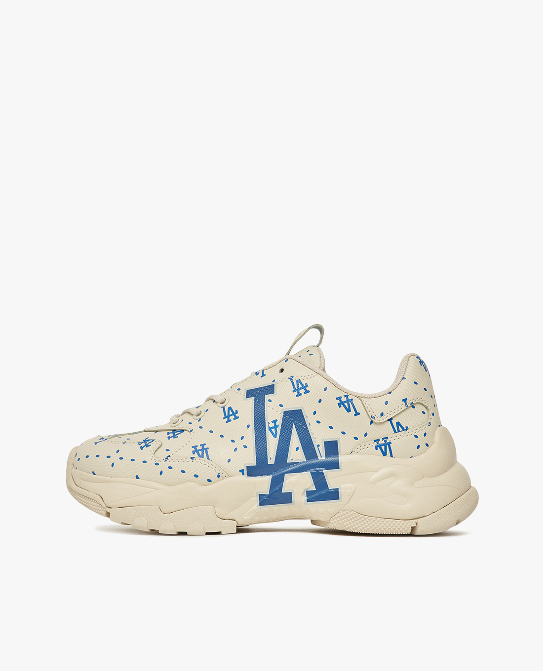 MLB - Giày sneakers unisex cổ thấp Big Ball Chunky Saffiano Diamond Monogram