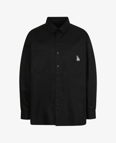  MLB - Áo sơ mi tay dài Back Big Logo 