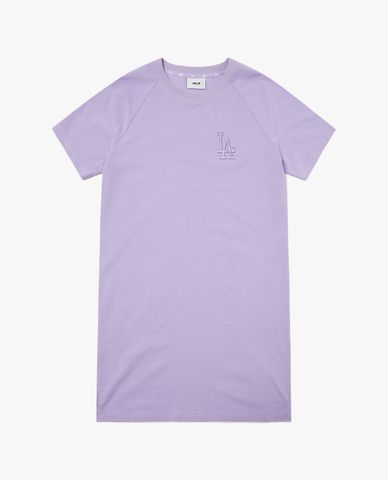  MLB - Đầm mini ngắn tay phom suông Wms Basic 