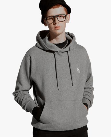  MLB - Áo hoodie tay dài phối mũ thời trang Big Logo 