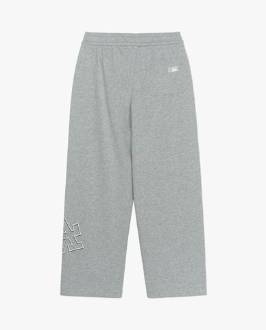  MLB - Quần dài unisex ống rộng lưng thun Basic Megalogo 