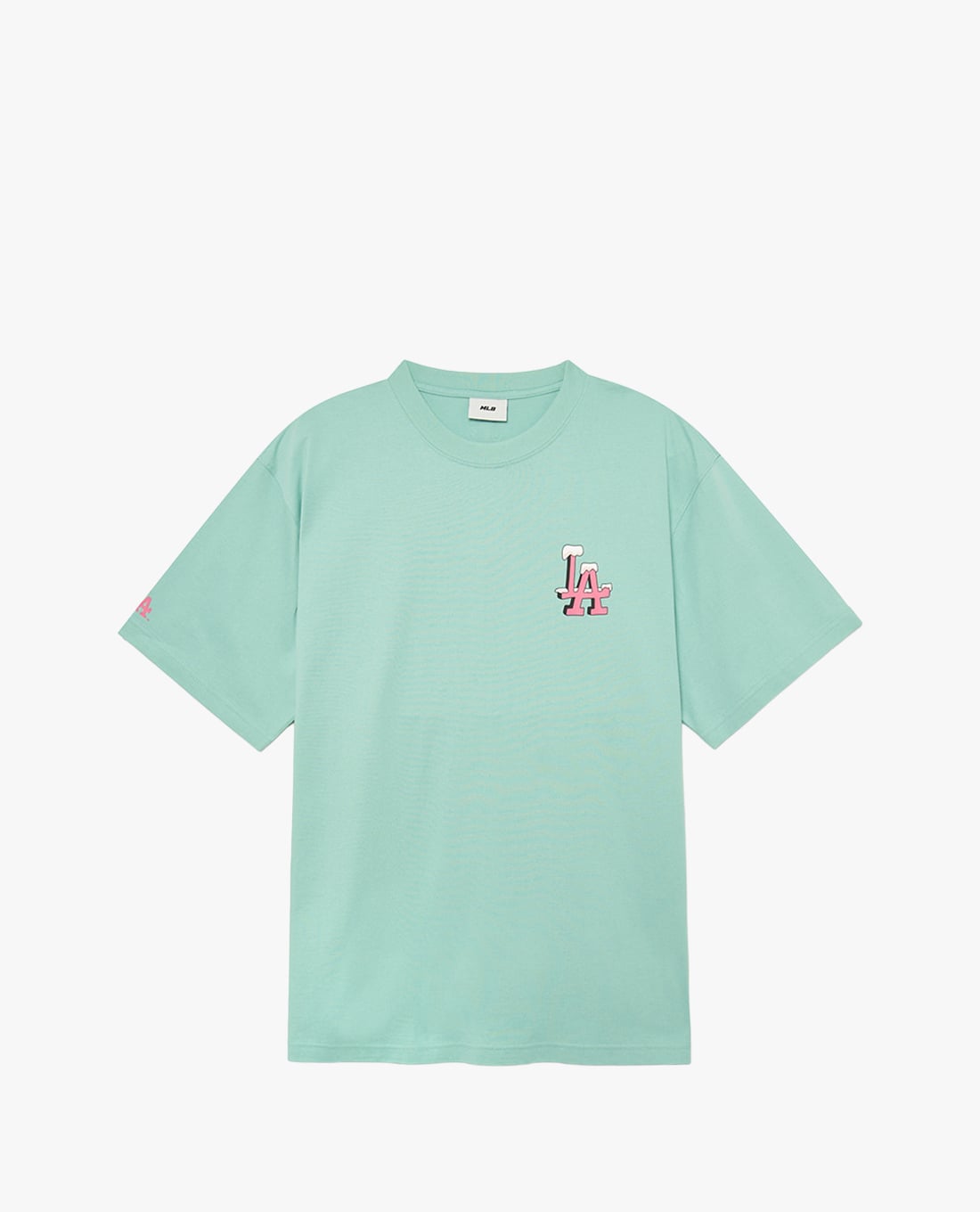 MLB - Áo thun unisex cổ tròn tay ngắn phom suông hiện đại