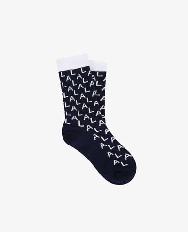  MLB - Vớ cổ cao Monogram 