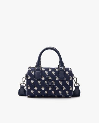  MLB - Túi xách unisex phom chữ nhật Monogram Jacquard Boston 