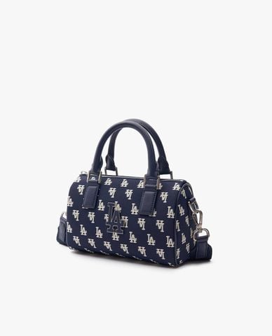  MLB - Túi xách unisex phom chữ nhật Monogram Jacquard Boston 