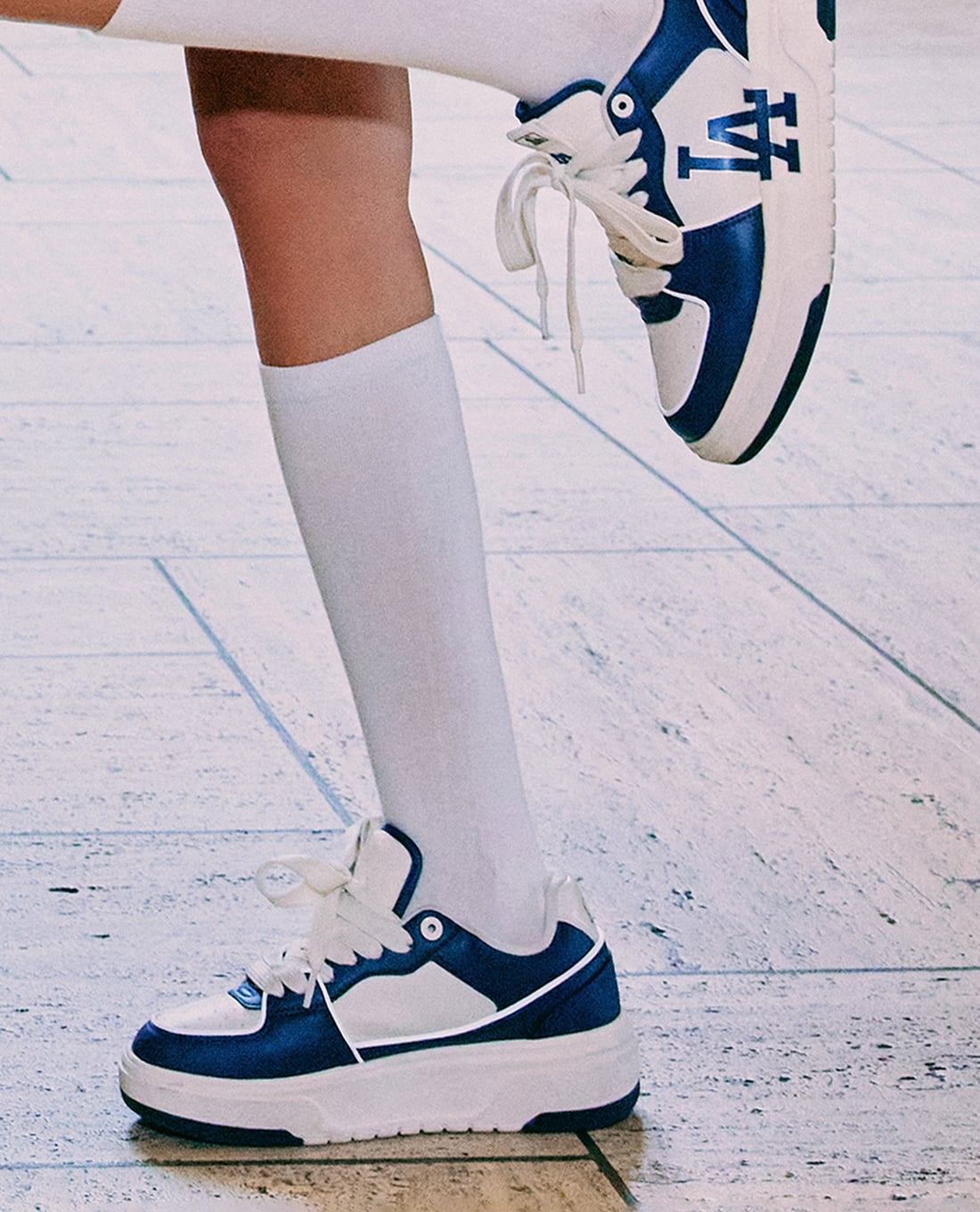 MLB - Giày sneakers unisex cổ thấp Chunky Liner