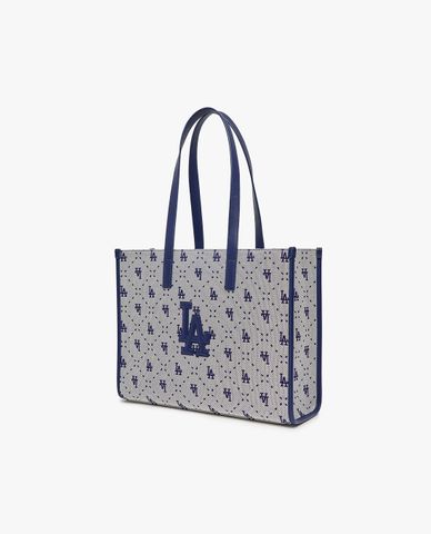  MLB - Túi tote unisex phom chữ nhật Big Diamond Monogram Jacquard 