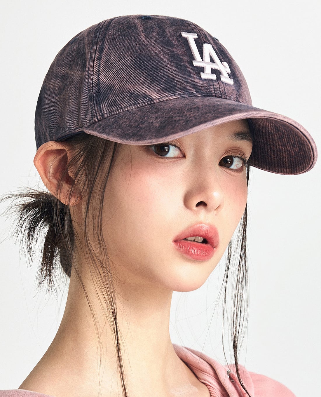 MLB - Nón bóng chày unisex Heavy Washed Unstructured