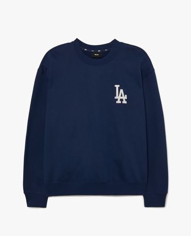  MLB - Áo sweatshirt unisex cổ tròn tay dài Basic Bling Mega Logo 