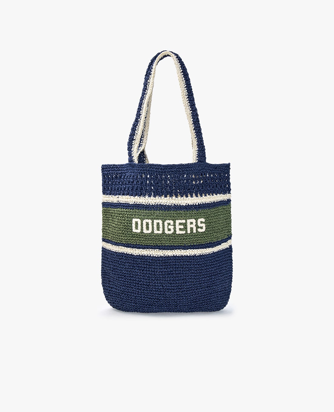 MLB - Túi tote unisex dệt kim phom chữ nhật Summer