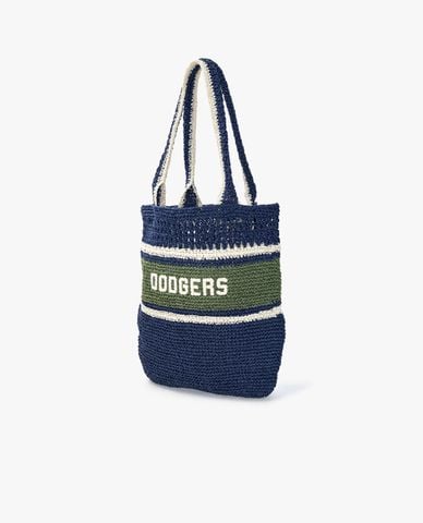  MLB - Túi tote unisex dệt kim phom chữ nhật Summer 